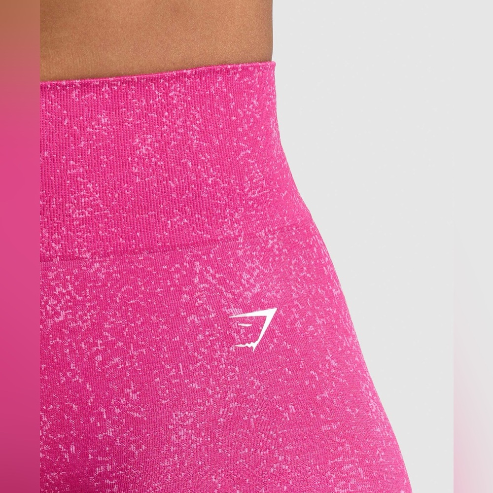 ADAPT Fleck Seamless Leggings in Winning Pink/Sour Pink size M - Picture 6 of 8